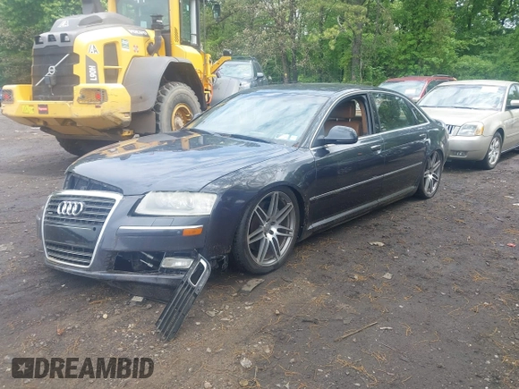 2009 Audi A8 4.2L z VIN WAUMV94E19N000406, wystawiony jako IAAI lot #42264086 z przebiegiem 145 992 mil mil oraz . Historia ofert i sprzedaży dostępna na DreamBid. Obrazek 2.