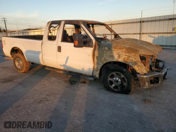 2011 Ford Super Duty F-250 SRW XL with VIN 1FT7X2B66BEA56067, listed as a Copart auction lot 45300935 with Not Provided miles and Salvage Title. Bid and sale history available at carsss.com. Image 4.
