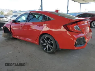 2017 Honda Civic Sedan Si with VIN 2HGFC1E57HH700201, listed as a Copart auction lot 46537475 with 143,181 mi miles and Salvage Title. Bid and sale history available at carsss.com. Image 2.