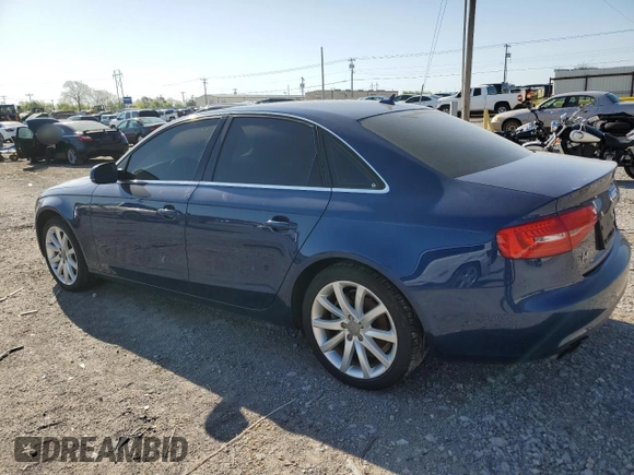 2013 Audi A4 Premium Plus with VIN WAUFFAFL6DN034952, listed as a Copart auction lot 52313145 with 154,754 mi miles and Clean Title. Bid and sale history available at carsss.com. Image 2.