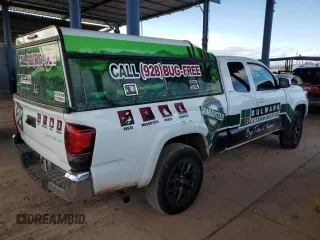 2023 Toyota Tacoma SR with VIN 3TYSX5EN3PT018395, listed as a Copart auction lot 48757055 with 28,002 mi miles and Salvage title. Bid and sale history available at DreamBid. Image 3.