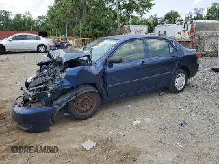 2007 Toyota Corolla CE with VIN JTDBR32E170133191, listed as a Copart auction lot 58563335 with Not provided miles and Salvage title. Bid and sale history available at DreamBid. Image 1.