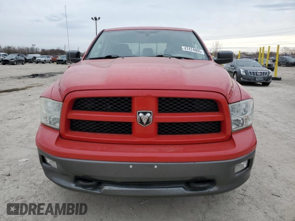 2010 Dodge 1500 SLT with VIN 1D7RV1CP5AS109850, listed as a Copart auction lot 47474905 with 125,846 mi miles and Salvage Title. Bid and sale history available at carsss.com. Image 5.