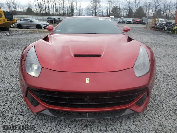 2013 Ferrari F12berlinetta with VIN ZFF74UFA7D0193622, listed as a Copart auction lot 51904615 with 0 mi miles and Salvage Title. Bid and sale history available at carsss.com. Image 5.