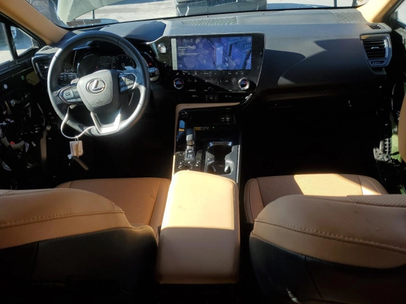 2023 Lexus NX with VIN 2T2GGCEZ3PC027787, listed as a Copart auction lot 43335365 with 16,861 mi miles and Salvage Title. Bid and sale history available at carsss.com. Image 8.