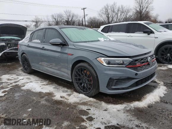 2019 Volkswagen Jetta GLI S z VIN 3VW5T7BU3KM213561, wystawiony jako Copart lot #44246165 z przebiegiem 95 787 mil mil oraz Szkoda całkowita • Salvage title. Historia ofert i sprzedaży dostępna na DreamBid. Obrazek 4.