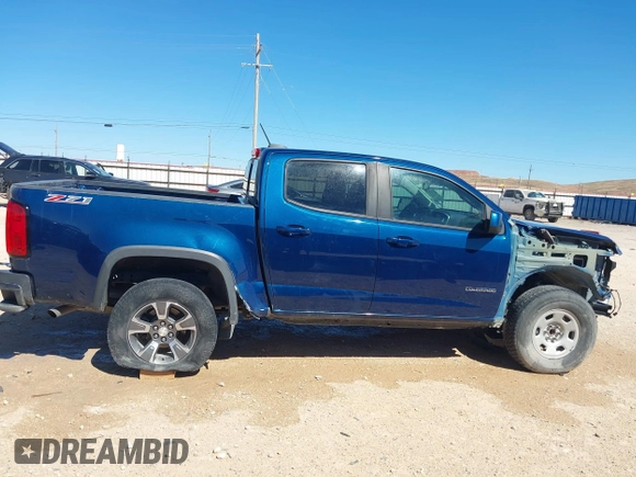 2019 Chevrolet Colorado 2WD Z71 with VIN 1GCGSDEN8K1359579, listed as a IAAI auction lot 41709264 with 88,923 mi miles. Bid and sale history available at carsss.com. Image 14.
