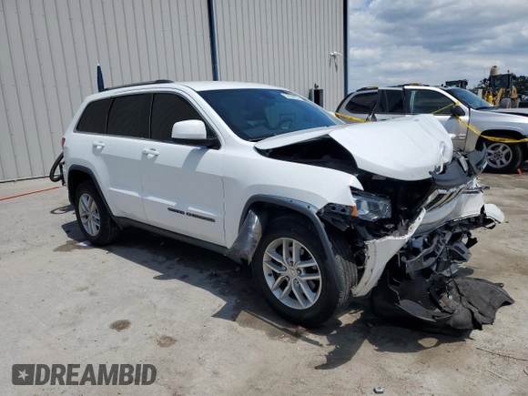 2017 Jeep Grand Cherokee Laredo with VIN 1C4RJEAG2HC813363, listed as a Copart auction lot 52394455 with 78,237 mi miles and Salvage Title. Bid and sale history available at carsss.com. Image 4.