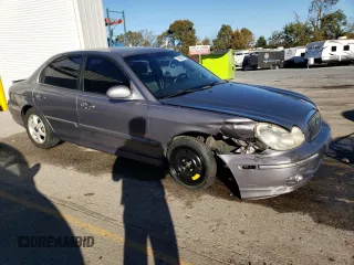 2005 Hyundai Sonata GLS with VIN KMHWF35H45A158878, listed as a Copart auction lot 76386204 with 117,846 mi miles and Salvage Title. Bid and sale history available at carsss.com. Image 4.