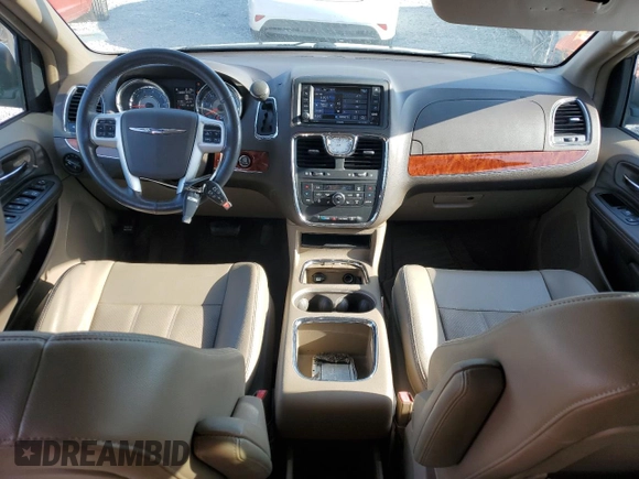 2015 Chrysler Town & Country Touring L with VIN 2C4RC1CGXFR522078, listed as a Copart auction lot 55393175 with 74,357 mi miles and Salvage Title. Bid and sale history available at DreamBid. Image 8.