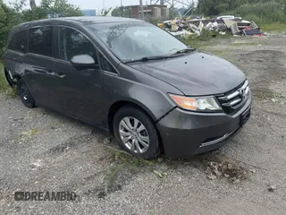2014 Honda Odyssey EX z VIN 5FNRL5H43EB110147, wystawiony jako IAAI lot #42447601 z przebiegiem Nie podano mil oraz . Historia ofert i sprzedaży dostępna na DreamBid. Obrazek 1.