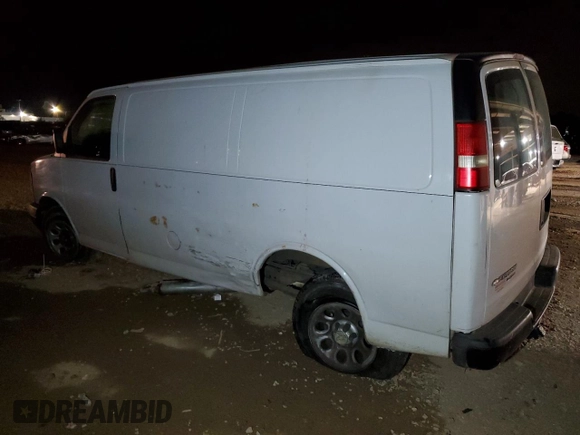 2011 Chevrolet Express Cargo with VIN 1GCSGAFX5B1112952, listed as a Copart auction lot 79344424 with 253,206 mi miles and Salvage title. Bid and sale history available at DreamBid. Image 2.