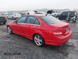 2011 Mercedes-Benz C-Class C 300 Sport with VIN WDDGF8BB3BR147265, listed as a IAAI auction lot 41884774 with 162,526 mi miles. Bid and sale history available at carsss.com. Image 3.