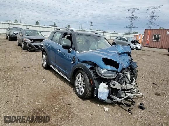 2020 MINI Countryman Cooper with VIN WMZYW5C03L3L13685, listed as a Copart auction lot 58035445 with Not provided miles and Salvage title. Bid and sale history available at DreamBid. Image 13.