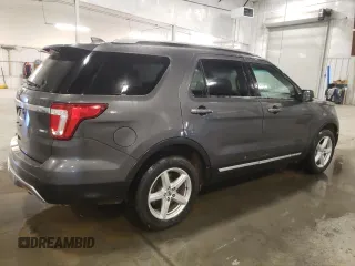 2016 Ford Explorer XLT with VIN 1FM5K8D87GGB50523, listed as a Copart auction lot 53870605 with 164,750 mi miles and Salvage Title. Bid and sale history available at carsss.com. Image 3.