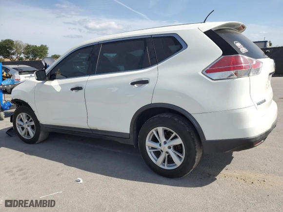 2016 Nissan Rogue SV with VIN KNMAT2MV7GP685791, listed as a Copart auction lot 54166855 with 196,228 mi miles and Clean Title. Bid and sale history available at carsss.com. Image 3.