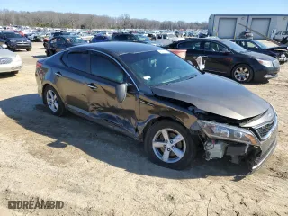 2014 Kia Optima LX with VIN 5XXGM4A74EG317520, listed as a Copart auction lot 46420135 with 171,161 mi miles and Salvage Title. Bid and sale history available at carsss.com. Image 4.
