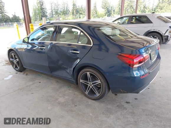 2022 Mercedes-Benz A 220 with VIN W1K3G4FB8NJ331957, listed as a IAAI auction lot 42135448 with 25,934 mi miles and . Bid and sale history available at DreamBid. Image 3.