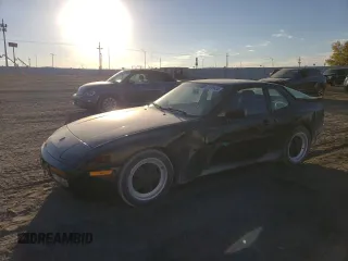 1986 Porsche 944 with VIN WP0AA0950GN153510, listed as a Copart auction lot 75878634 with 76,711 mi miles and Salvage Title. Bid and sale history available at carsss.com. Image 1.