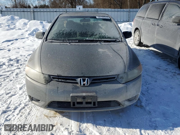 2006 Honda Civic Cpe DX with VIN 2HGFG122X6H002032, listed as a Copart auction lot 88782515 with 177,776 mi miles and Clean Title. Bid and sale history available at carsss.com. Image 5.