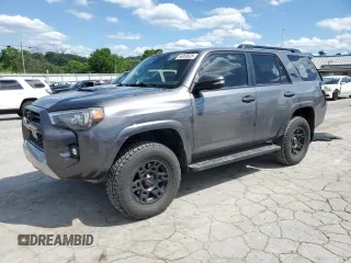 2021 Toyota 4Runner TRD Off Road Premium with VIN JTERU5JR4M5843435, listed as a Copart auction lot 56068635 with 79,307 mi miles and Salvage title. Bid and sale history available at DreamBid. Image 1.