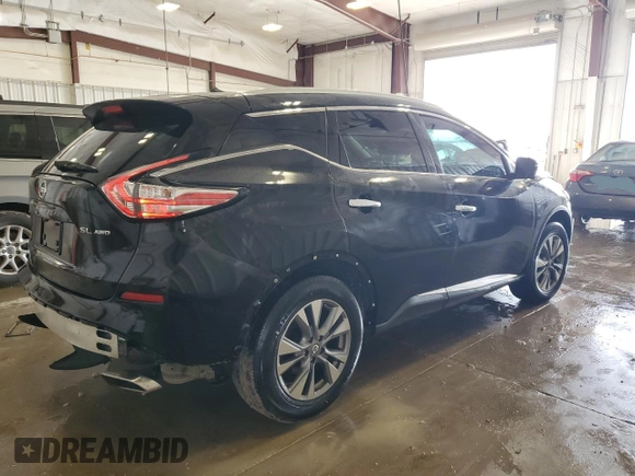 2015 Nissan Murano Platinum with VIN 5N1AZ2MHXFN280443, listed as a Copart auction lot 49432855 with 143,741 mi miles and Clean Title. Bid and sale history available at DreamBid. Image 3.