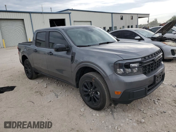 2024 Ford Maverick XLT with VIN 3FTTW8H3XRRA80896, listed as a Copart auction lot 59260445 with 25,629 mi miles and Salvage title. Bid and sale history available at DreamBid. Image 4.