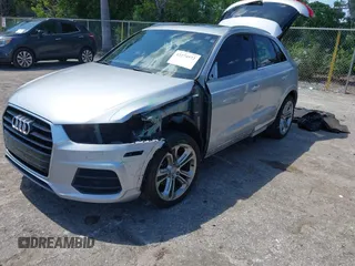 2017 Audi Q3 Premium Plus with VIN WA1HCCFS6HR003457, listed as a IAAI auction lot 42274572 with 54,546 mi miles and . Bid and sale history available at DreamBid. Image 2.