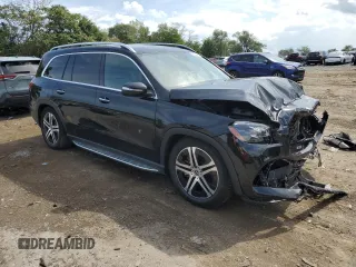 2022 Mercedes-Benz GLS 450 with VIN 4JGFF5KE6NA633453, listed as a Copart auction lot 66924913 with 19,072 mi miles and . Bid and sale history available at DreamBid. Image 4.