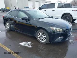 2016 Mazda 3 i Touring with VIN JM1BM1W74G1278931, listed as a IAAI auction lot 41594153 with 114,429 mi miles. Bid and sale history available at carsss.com. Image 1.