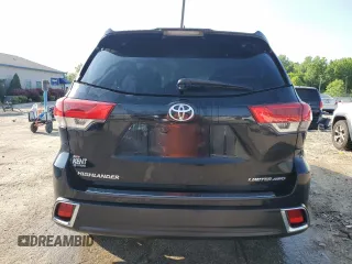 2019 Toyota Highlander Limited with VIN 5TDDZRFH2KS937800, listed as a Copart auction lot 58943275 with 72,873 mi miles and Salvage title. Bid and sale history available at DreamBid. Image 6.