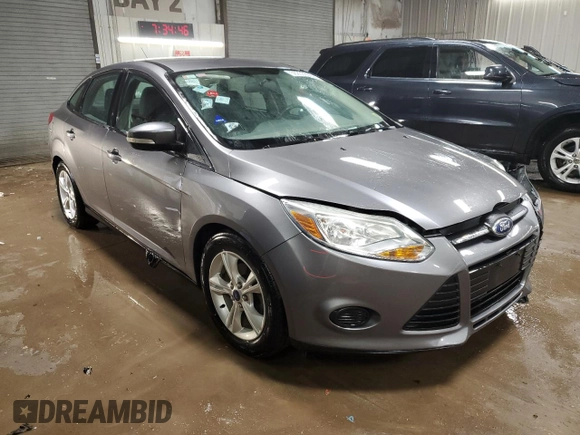 2014 Ford Focus SE with VIN 1FADP3F22EL454981, listed as a Copart auction lot 50233855 with 62,506 mi miles and Salvage Title. Bid and sale history available at carsss.com. Image 4.