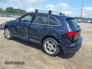2013 Audi Q5 Premium Plus with VIN WA1LFAFP6DA056749, listed as a IAAI auction lot 42375088 with 90,019 mi miles and . Bid and sale history available at DreamBid. Image 3.