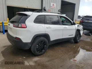 2023 Jeep Cherokee Altitude Lux with VIN 1C4PJMMB0PD109916, listed as a Copart auction lot 44266685 with 42,966 mi miles and Salvage Title. Bid and sale history available at carsss.com. Image 3.