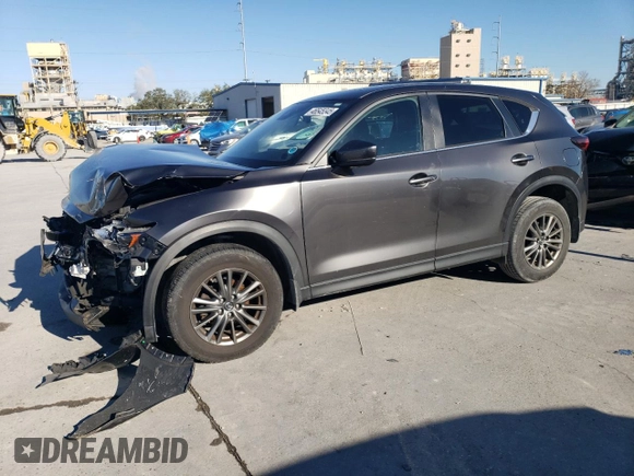 2017 Mazda CX-5 Touring with VIN JM3KFACL7H0217194, listed as a Copart auction lot 46545345 with 80,269 mi miles and Salvage Title. Bid and sale history available at carsss.com. Image 1.