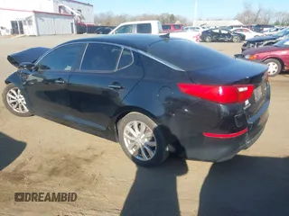 2015 Kia Optima EX with VIN 5XXGN4A7XFG424005, listed as a IAAI auction lot 41894152 with 162,400 mi miles. Bid and sale history available at carsss.com. Image 3.