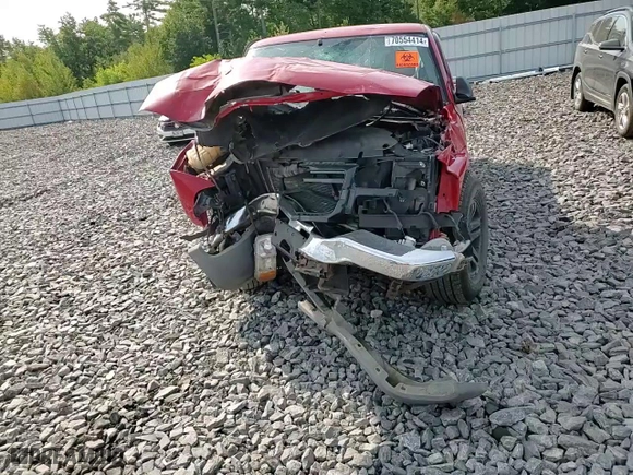 2005 GMC Sierra 1500 Work Truck with VIN 1GTEC14X65Z285879, listed as a Copart auction lot 70554414 with 0 mi miles and Salvage Title. Bid and sale history available at carsss.com. Image 10.