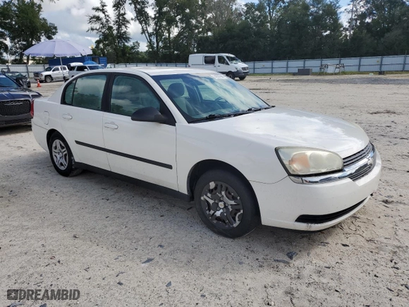 2005 Chevrolet Malibu with VIN 1G1ZS52F35F215949, listed as a Copart auction lot 74637944 with 0 mi miles and Salvage Title. Bid and sale history available at carsss.com. Image 4.