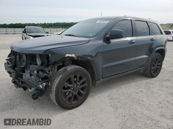 2018 Jeep Grand Cherokee Altitude with VIN 1C4RJFAG9JC256804, listed as a Copart auction lot 58420625 with 143,859 mi miles and Salvage title. Bid and sale history available at DreamBid. Image 1.