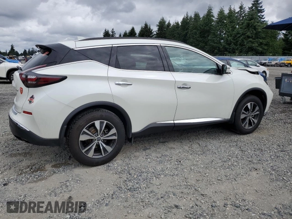 2023 Nissan Murano SV z VIN 5N1AZ2BJ7PC108793, wystawiony jako Copart lot #62601615 z przebiegiem 35 689 mil mil oraz Szkoda całkowita • Salvage title. Historia ofert i sprzedaży dostępna na DreamBid. Obrazek 3.