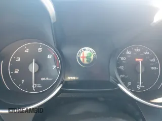 2017 Alfa Romeo Giulia Ti with VIN ZARFAEEN1H7559624, listed as a Copart auction lot 46426893 with 62,109 mi miles. Bid and sale history available at carsss.com. Image 9.