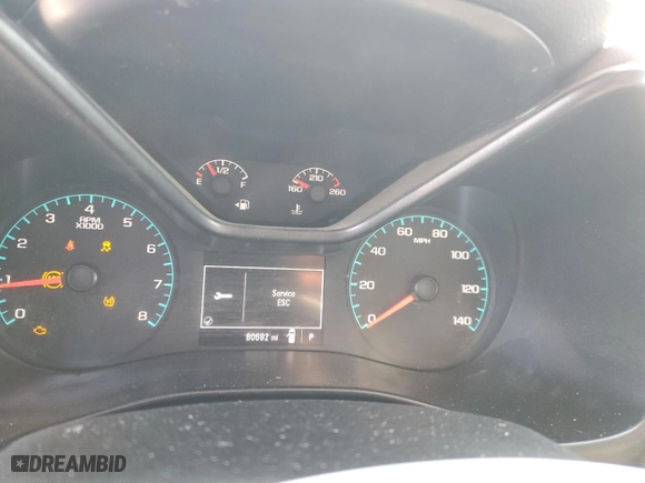 2022 Chevrolet Colorado 2WD Work Truck with VIN 1GCHSBEA8N1140471, listed as a Copart auction lot 46186945 with 80,692 mi miles and Salvage Title. Bid and sale history available at carsss.com. Image 9.
