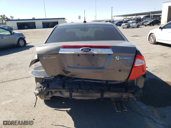 2011 Ford Fusion Hybrid with VIN 3FADP0L39BR329534, listed as a Copart auction lot 69272883 with 191,524 mi miles and Salvage Title. Bid and sale history available at carsss.com. Image 6.