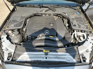2021 Mercedes-Benz C 300 with VIN W1KWF8DBXMR638766, listed as a Copart auction lot 42577795 with 19,507 mi miles and Salvage Title. Bid and sale history available at carsss.com. Image 11.