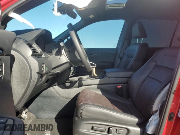 2024 Honda Passport Black Edition with VIN 5FNYF8H8XRB001214, listed as a Copart auction lot 87203914 with 23,124 mi miles and Salvage title. Bid and sale history available at DreamBid. Image 7.