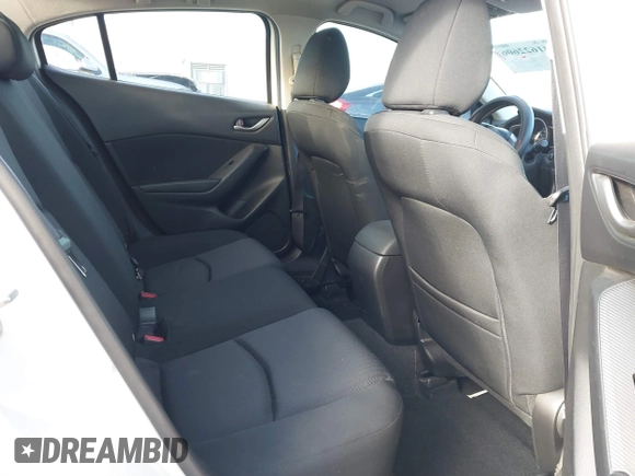 2015 Mazda 3 i SV with VIN JM1BM1T73F1225611, listed as a IAAI auction lot 41622606 with 115,892 mi miles. Bid and sale history available at carsss.com. Image 8.