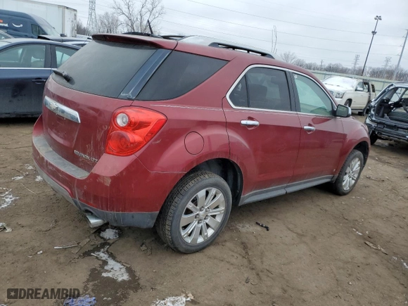 2010 Chevrolet Equinox LTZ with VIN 2CNFLFEY4A6213542, listed as a Copart auction lot 44563855 with 123,396 mi miles and Clean Title. Bid and sale history available at carsss.com. Image 3.
