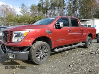 2016 Nissan Titan SL z VIN 1N6BA1F26GN504857, wystawiony jako Copart lot #49452855 z przebiegiem 114 264 mil mil oraz Szkoda całkowita • Salvage title. Historia ofert i sprzedaży dostępna na DreamBid. Obrazek 1.
