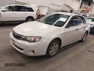 2008 Subaru Impreza Sedan (Natl) i w/Premium Pkg with VIN JF1GE61678G507041, listed as a IAAI auction lot 41214752 with 218,785 mi miles. Bid and sale history available at carsss.com. Image 2.
