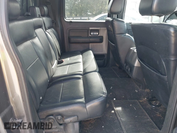 2008 Ford F-150 XLT with VIN 1FTPW14558FB43480, listed as a IAAI auction lot 42094172 with 132,866 mi miles. Bid and sale history available at carsss.com. Image 8.
